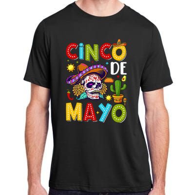 Cinco De Mayo Mexican Fiesta Squad 5 De Mayo Adult ChromaSoft Performance T-Shirt