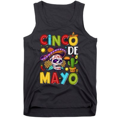 Cinco De Mayo Mexican Fiesta Squad 5 De Mayo Tank Top