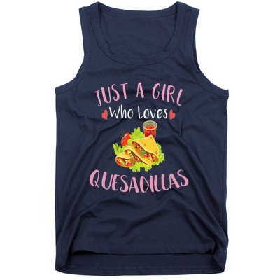 Cinco De Mayo Just A Who Loves Quesadillas Tank Top