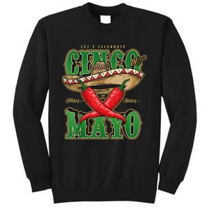 Cinco De Mayo Lets Celebrate With Hot Chilli Sweatshirt