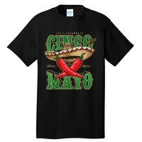 Cinco De Mayo Lets Celebrate With Hot Chilli Tall T-Shirt