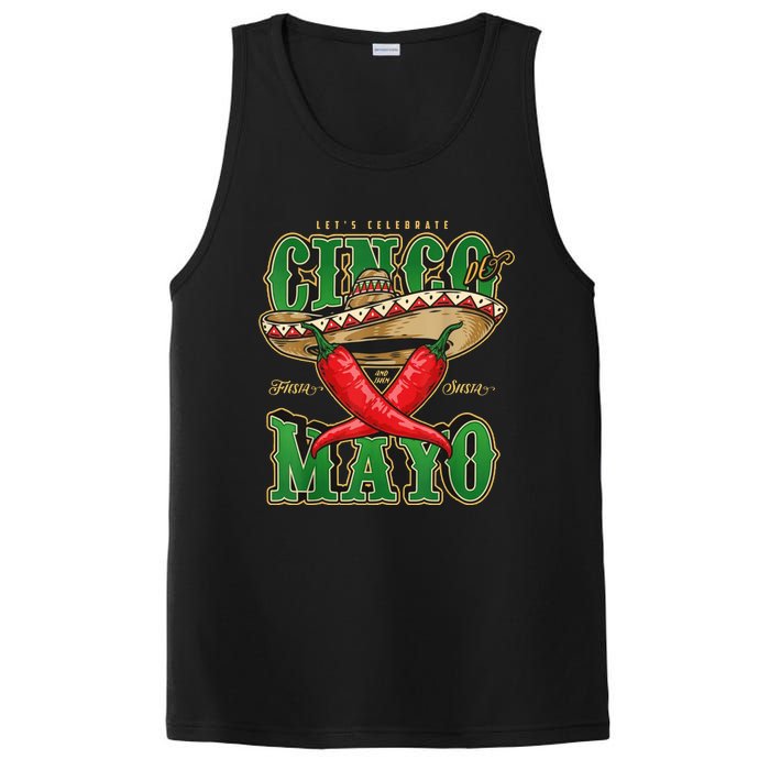 Cinco De Mayo Lets Celebrate With Hot Chilli PosiCharge Competitor Tank