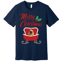 ChowChow Dog Merry Christmas Design For The Holiday Season! Premium T-Shirt