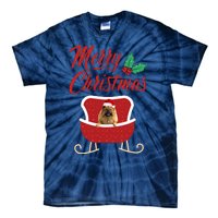 ChowChow Dog Merry Christmas Design For The Holiday Season! Tie-Dye T-Shirt