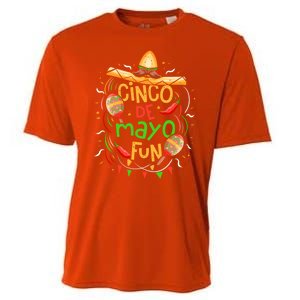 Cinco De Mayo Fun Celebration Cooling Performance Crew T-Shirt