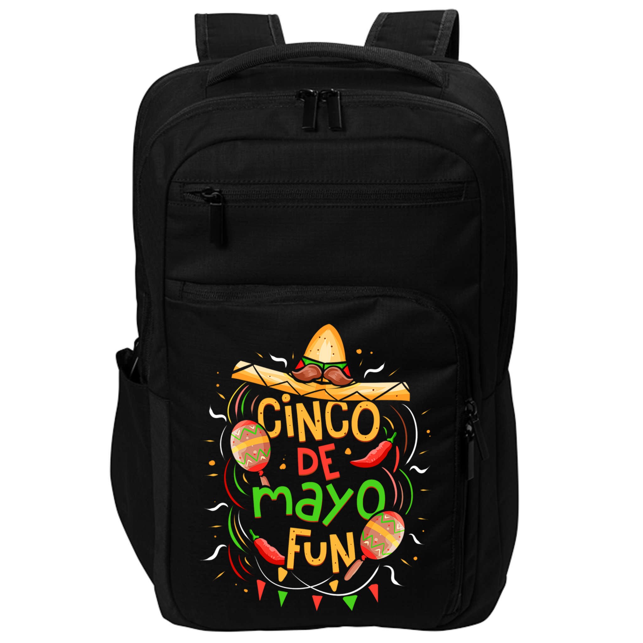 Cinco De Mayo Fun Celebration Impact Tech Backpack