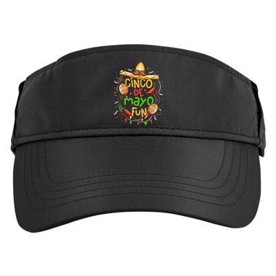 Cinco De Mayo Fun Celebration Adult Drive Performance Visor