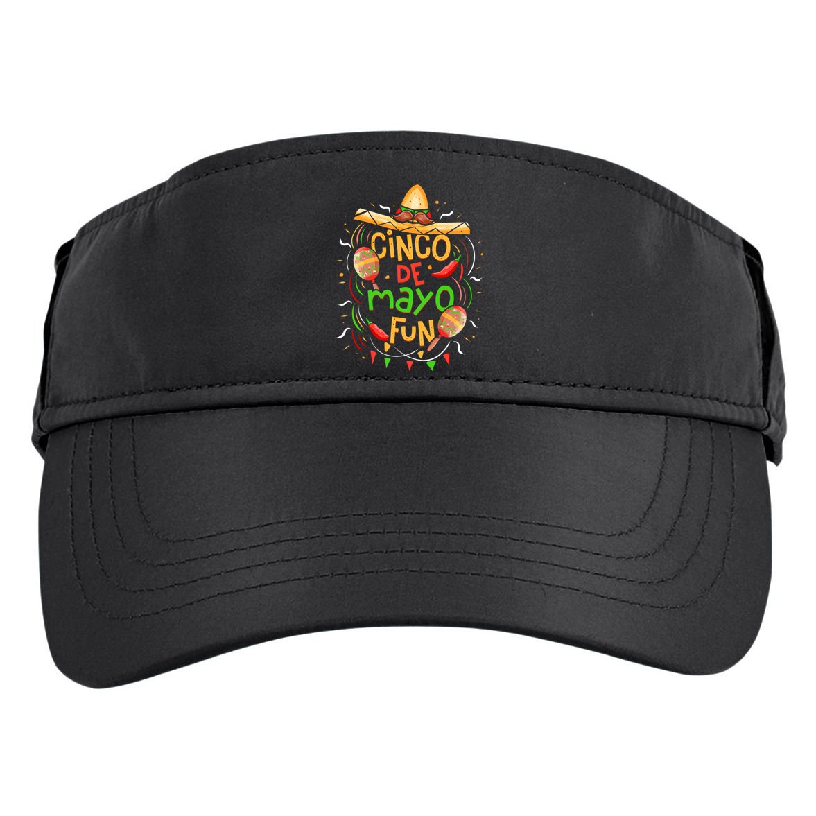 Cinco De Mayo Fun Celebration Adult Drive Performance Visor