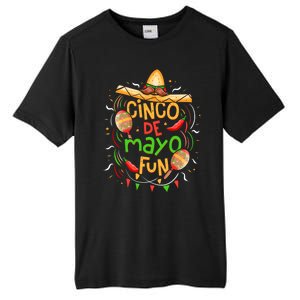 Cinco De Mayo Fun Celebration Tall Fusion ChromaSoft Performance T-Shirt