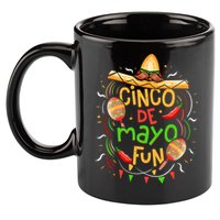 Cinco De Mayo Fun Celebration 11oz C Handle Ceramic Mug