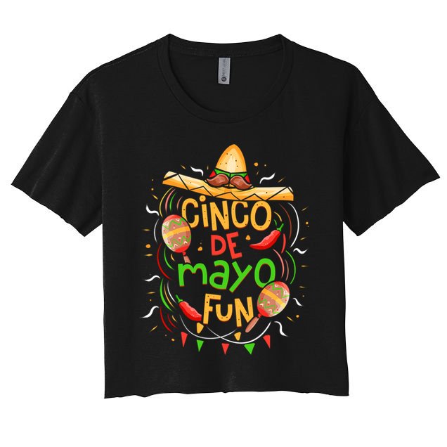 Cinco De Mayo Fun Celebration Crop Top
