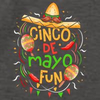 Cinco De Mayo Fun Celebration Vector Backpack