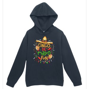 Cinco De Mayo Fun Celebration Urban Pullover Hoodie