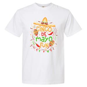 Cinco De Mayo Fun Celebration Garment-Dyed Heavyweight T-Shirt