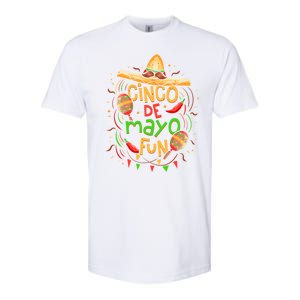 Cinco De Mayo Fun Celebration Softstyle CVC T-Shirt