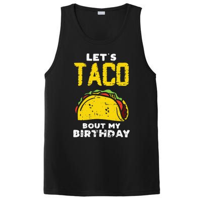 Cinco De Mayo Lets Taco Bout My Birthday Gifts PosiCharge Competitor Tank