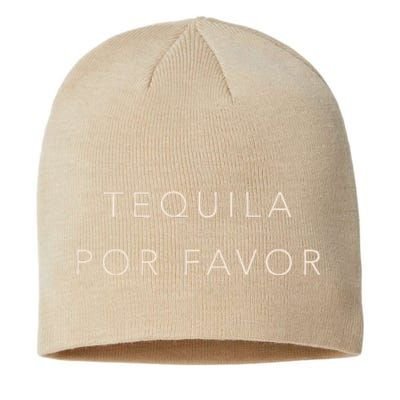 Cinco De Mayo Tequila Por Favor Cute Sustainable Beanie