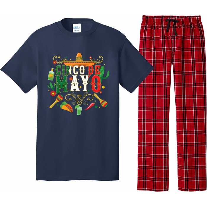 Cinco De Mayo Shirts Mexican Fiesta 5 De Mayo Pajama Set