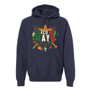 Cinco De Mayo Shirts Mexican Fiesta 5 De Mayo Premium Hoodie