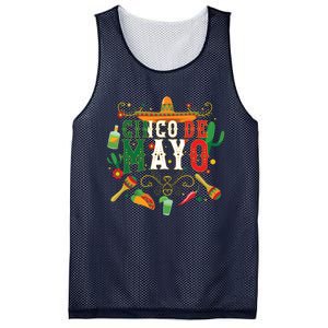 Cinco De Mayo Shirts Mexican Fiesta 5 De Mayo Mesh Reversible Basketball Jersey Tank