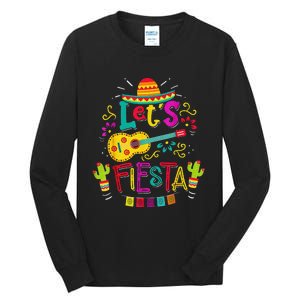 Cinco De Mayo Party Let's Fiesta Mexican Tall Long Sleeve T-Shirt