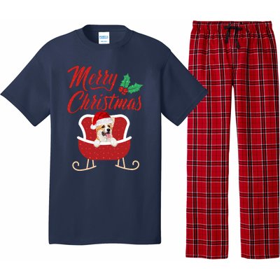 Corgi Dog Merry Christmas Design For The Holiday Season! Pajama Set