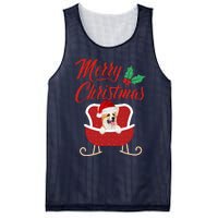 Corgi Dog Merry Christmas Design For The Holiday Season! Mesh Reversible Basketball Jersey Tank