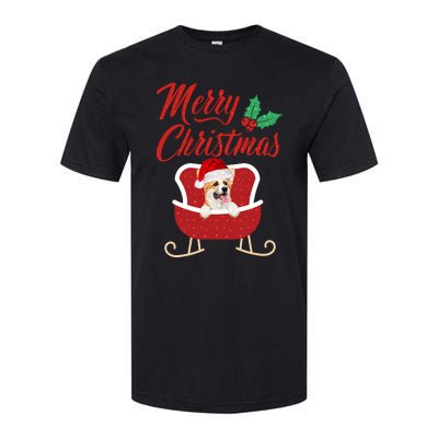 Corgi Dog Merry Christmas Design For The Holiday Season! Softstyle CVC T-Shirt