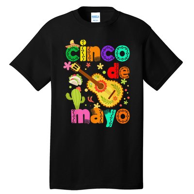 Cinco De Mayo Mexican Fiesta 5 De Mayo Tall T-Shirt