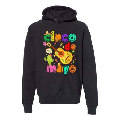 Cinco De Mayo Mexican Fiesta 5 De Mayo Premium Hoodie