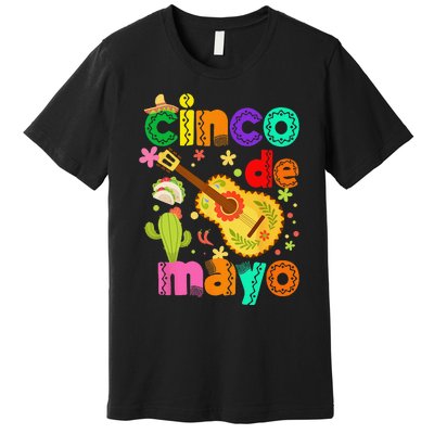 Cinco De Mayo Mexican Fiesta 5 De Mayo Premium T-Shirt