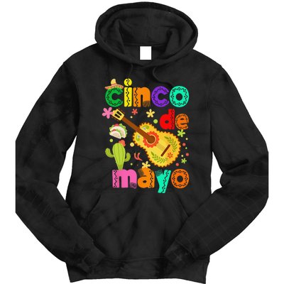 Cinco De Mayo Mexican Fiesta 5 De Mayo Tie Dye Hoodie