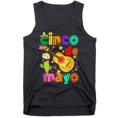 Cinco De Mayo Mexican Fiesta 5 De Mayo Tank Top