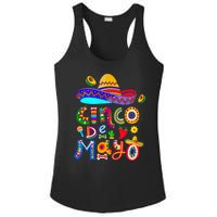 Cinco De Mayo Mexican Fiesta 5 De Mayo Ladies PosiCharge Competitor Racerback Tank