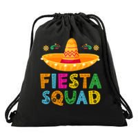 Cinco De Mayo Fiesta Squad Mexican Party Cinco De Mayo Party Drawstring Bag