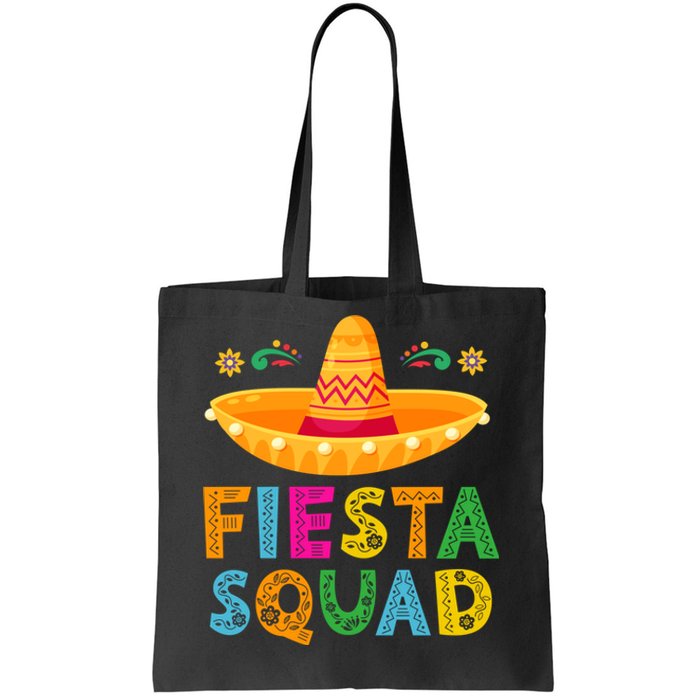 Cinco De Mayo Fiesta Squad Mexican Party Cinco De Mayo Party Tote Bag