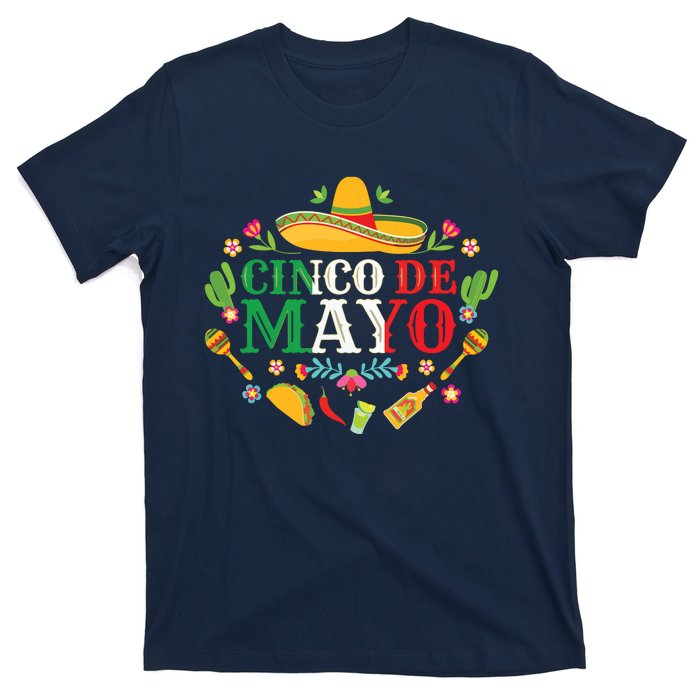 Cinco De Mayo Mexican Fiesta 5 De Mayo T-Shirt