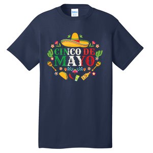 Cinco De Mayo Mexican Fiesta 5 De Mayo Tall T-Shirt