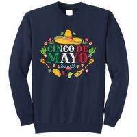 Cinco De Mayo Mexican Fiesta 5 De Mayo Tall Sweatshirt