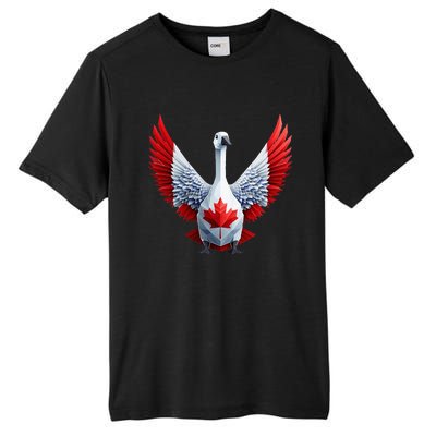 Canada Day Maple Leaf Bird Tall Fusion ChromaSoft Performance T-Shirt