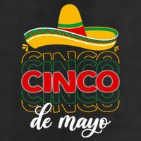 Cinco De Mayo Fiesta Retro 7 Panel Mesh Trucker Snapback Hat