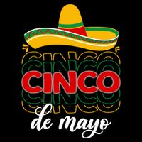 Cinco De Mayo Fiesta Retro Drawstring Bag