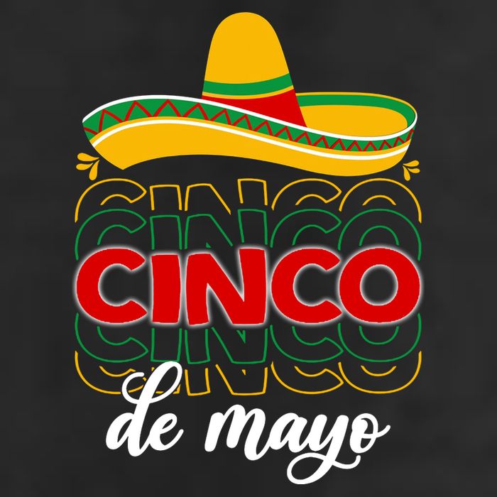 Cinco De Mayo Fiesta Retro 25L Jumbo Tote