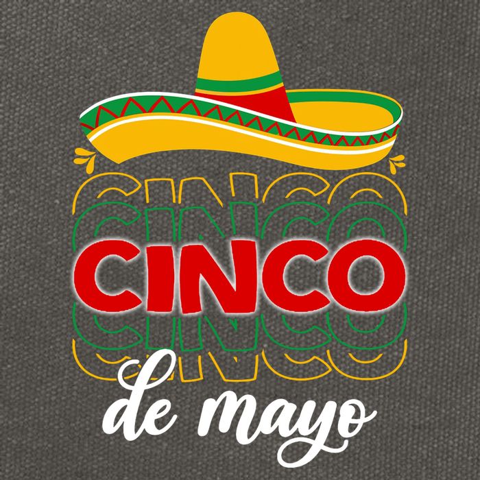 Cinco De Mayo Fiesta Retro Cotton Canvas Backpack