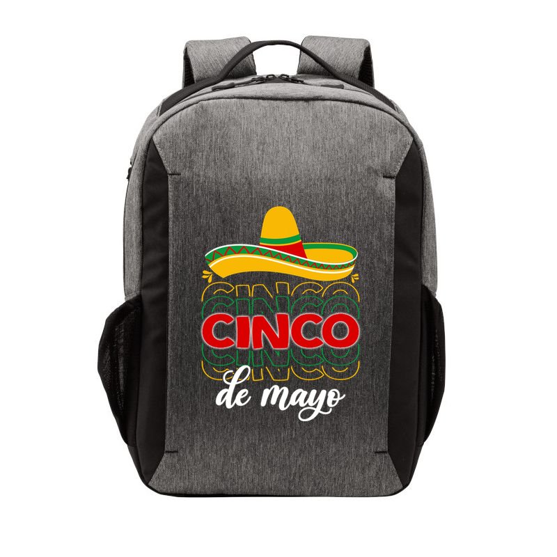 Cinco De Mayo Fiesta Retro Vector Backpack