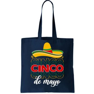 Cinco De Mayo Fiesta Retro Tote Bag