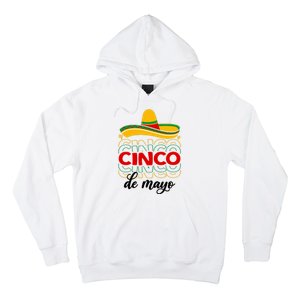 Cinco De Mayo Fiesta Retro Hoodie