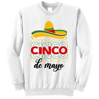 Cinco De Mayo Fiesta Retro Sweatshirt