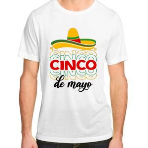 Cinco De Mayo Fiesta Retro Adult ChromaSoft Performance T-Shirt