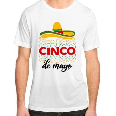 Cinco De Mayo Fiesta Retro Adult ChromaSoft Performance T-Shirt